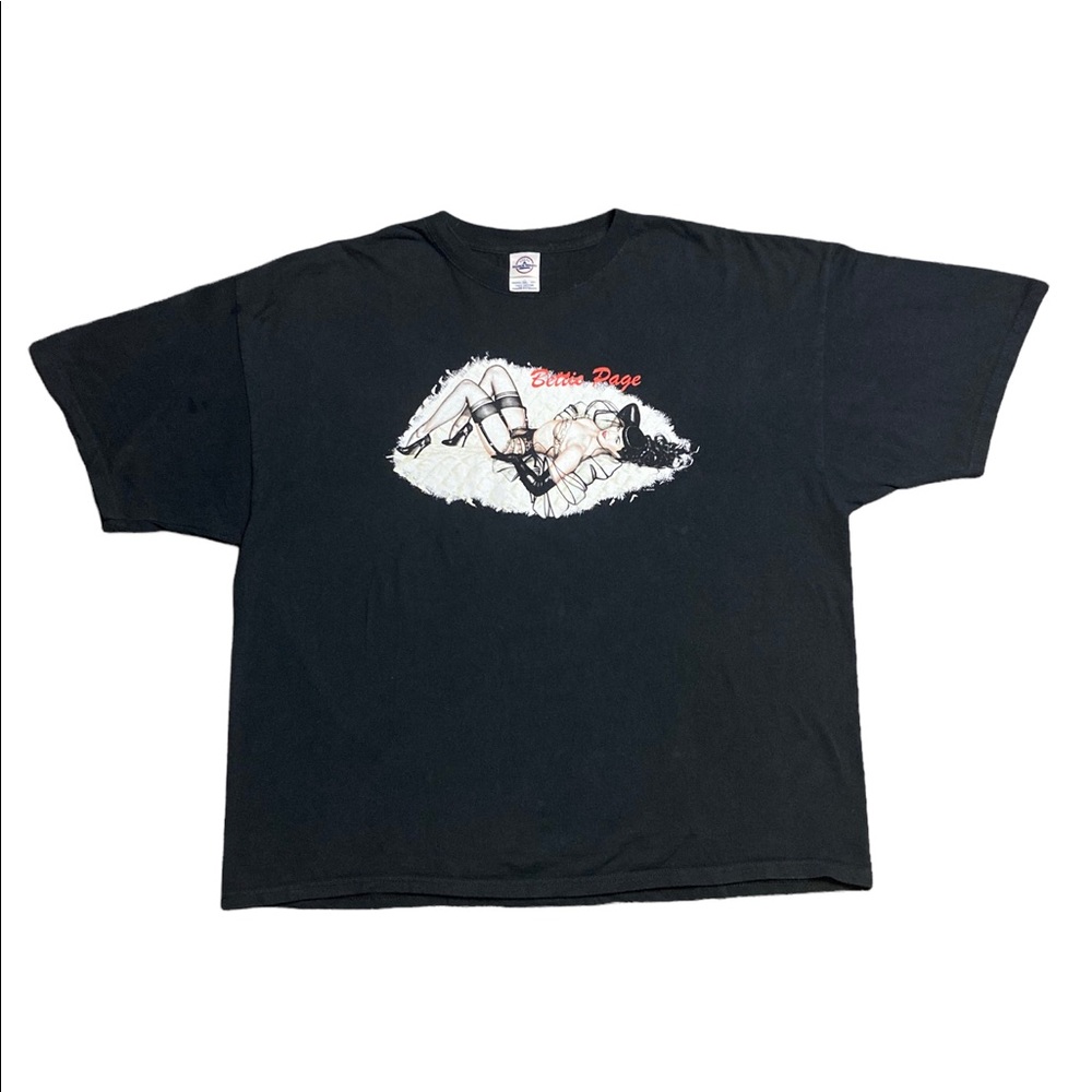 Vintage 90s Bettie Paige 2x T Shirt
